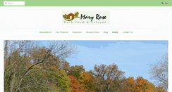 Desktop Screenshot of maryroseherbfarm.com